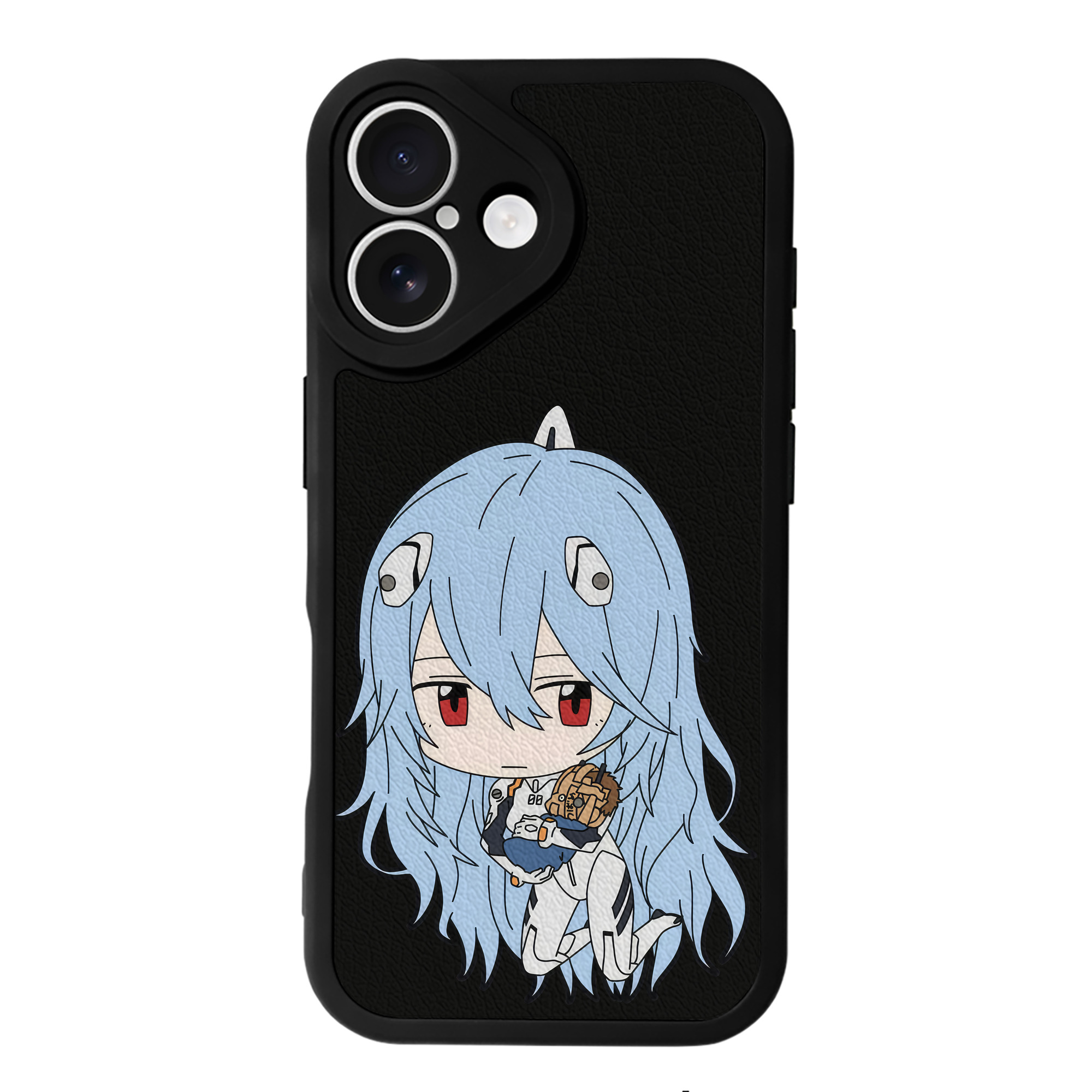 （画像用） EVA 新世紀エヴァンゲリオン 【iPhone 16シリーズ対応】シリコンスマホケース（レザー調） 材質：シリコン